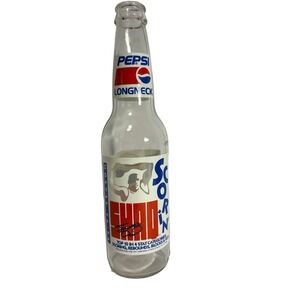 Vintage Pepsi 12oz Longneck Bottle 1992-93 SHAQ SHAQUILLE‎ O'NEAL 'Scorin'